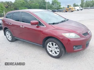 2007 Mazda CX-7 Sport with VIN JM3ER293X70165107, listed as a IAAI auction lot 41981180 with 112,026 mi miles. Bid and sale history available at carsss.com. Image 1.