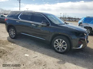 2018 Chevrolet Traverse Premier with VIN 1GNERKKW9JJ172720, listed as a Copart auction lot 49120525 with 166,186 mi miles and Salvage Title. Bid and sale history available at carsss.com. Image 4.