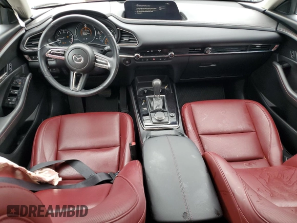 2022 Mazda CX-30 2.5 S Carbon Edition with VIN 3MVDMBCL8NM404710, listed as a Copart auction lot 55116964 with 11,443 mi miles and Salvage Title. Bid and sale history available at carsss.com. Image 8.