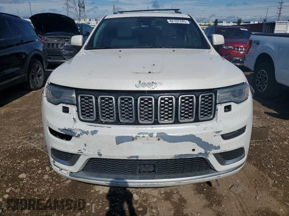 2017 Jeep Grand Cherokee Summit with VIN 1C4RJFJT9HC736624, listed as a Copart auction lot 62197245 with 217,469 mi miles and Salvage title. Bid and sale history available at DreamBid. Image 5.