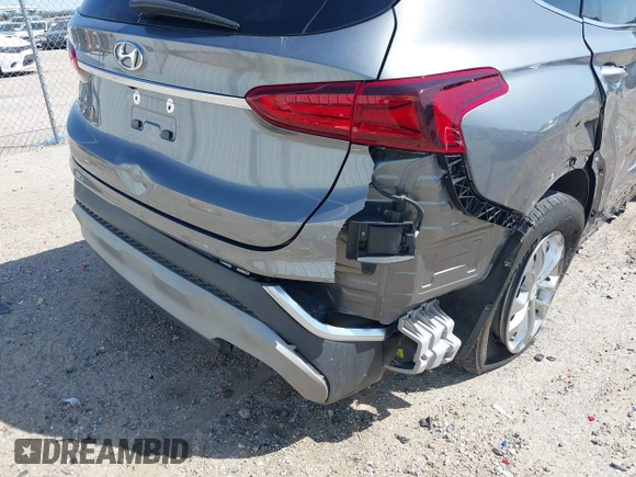 2019 Hyundai Santa Fe SEL with VIN 5NMS33AD3KH134264, listed as a IAAI auction lot 41848618 with Not Provided miles and . Bid and sale history available at DreamBid. Image 15.