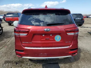 2017 Kia Sorento SX z VIN 5XYPK4A59HG225887, wystawiony jako Copart lot #50325005 z przebiegiem 122 419 mil mil oraz Szkoda całkowita • Salvage title. Historia ofert i sprzedaży dostępna na DreamBid. Obrazek 6.