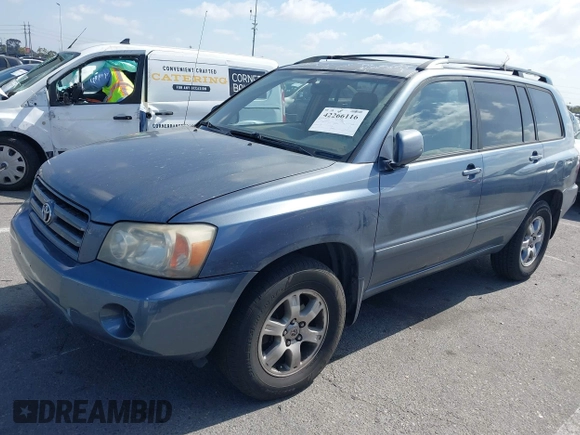 2006 Toyota Highlander z VIN JTEGP21A560104453, wystawiony jako IAAI lot #42266116 z przebiegiem 177 899 mil mil oraz . Historia ofert i sprzedaży dostępna na DreamBid. Obrazek 2.