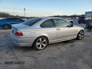 2001 BMW 3 Series 330Ci with VIN WBABN53421JU37173, listed as a Copart auction lot 41698705 with 292,771 mi miles and Clean Title. Bid and sale history available at carsss.com. Image 3.
