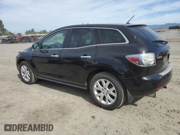 2007 Mazda CX-7 Sport with VIN JM3ER29L470125301, listed as a Copart auction lot 71650334 with 167,685 mi miles and Salvage Title. Bid and sale history available at carsss.com. Image 2.