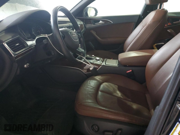 2014 Audi A6 Premium Plus with VIN WAUGFAFCXEN089099, listed as a Copart auction lot 54694535 with 109,515 mi miles and Salvage title. Bid and sale history available at DreamBid. Image 7.