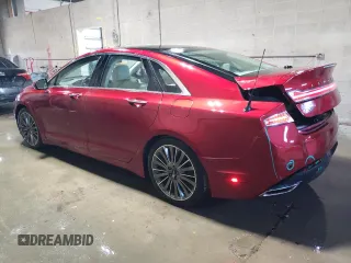 2014 Lincoln MKZ Hybrid with VIN 3LN6L2LUXER828698, listed as a Copart auction lot 52530265 with 90,601 mi miles and Salvage Title. Bid and sale history available at DreamBid. Image 2.