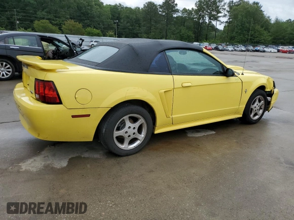 2003 Ford Mustang Deluxe with VIN 1FAFP44433F443082, listed as a Copart auction lot 59916015 with 111,999 mi miles and Salvage title. Bid and sale history available at DreamBid. Image 3.