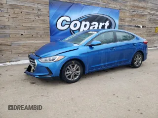 2018 Hyundai Elantra SEL z VIN 5NPD84LF8JH226213, wystawiony jako Copart lot #42617605 z przebiegiem 36 341 mil mil oraz Czysty tytuł • Clean title. Historia ofert i sprzedaży dostępna na DreamBid. Obrazek 1.