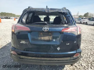 2018 Toyota RAV4 LE with VIN JTMZFREV3JJ156625, listed as a Copart auction lot 50564455 with 109,330 mi miles and Salvage Title. Bid and sale history available at carsss.com. Image 6.