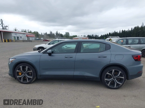 2022 Polestar 2 with VIN LPSED3KA7NL069364, listed as a IAAI auction lot 42135928 with 26,392 mi miles. Bid and sale history available at carsss.com. Image 14.