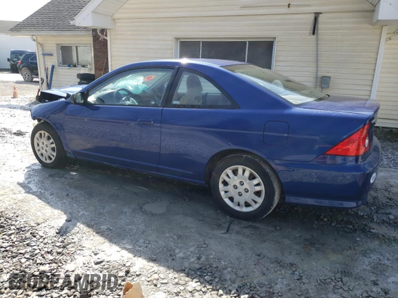 2004 Honda Civic LX with VIN 1HGEM22594L075753, listed as a Copart auction lot 47078255 with 158,653 mi miles and Salvage Title. Bid and sale history available at DreamBid. Image 2.