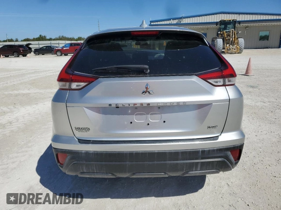 2022 Mitsubishi Eclipse Cross LE with VIN JA4ASVAA6NZ061062, listed as a Copart auction lot 57394845 with Not provided miles and Salvage title. Bid and sale history available at DreamBid. Image 6.