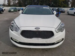 2015 Kia K900 Luxury with VIN KNALW4D43F6017510, listed as a Copart auction lot 79942534 with 130,027 mi miles and Salvage Title. Bid and sale history available at carsss.com. Image 5.