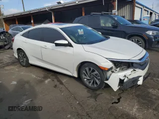 2017 Honda Civic EX z VIN 19XFC2F7XHE209024, wystawiony jako Copart lot #48227055 z przebiegiem 66 661 mil mil oraz Szkody całkowita. Historia ofert i sprzedaży dostępna na DreamBid. Obrazek 4.