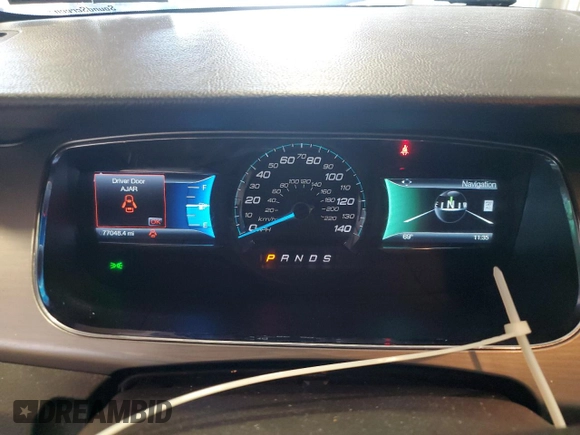 2015 Ford Taurus SEL with VIN 1FAHP2E83FG143653, listed as a Copart auction lot 59280645 with 77,048 mi miles and Salvage title. Bid and sale history available at DreamBid. Image 9.