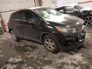 2019 Chevrolet Trax LS with VIN 3GNCJKSB9KL248782, listed as a IAAI auction lot 41607389 with 76,575 mi miles. Bid and sale history available at carsss.com. Image 1.