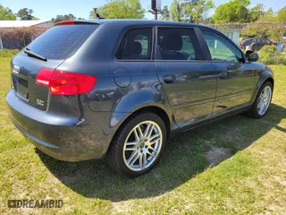 2009 Audi A3 S Line with VIN WAUKF78P49A081073, listed as a IAAI auction lot 42031922 with 211,051 mi miles. Bid and sale history available at carsss.com. Image 4.