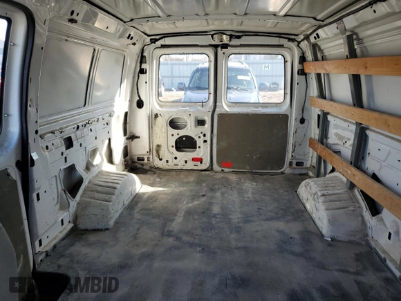 2009 Ford Econoline Cargo Commercial with VIN 1FTNE14W39DA74322, listed as a Copart auction lot 49323705 with 300,811 mi miles and Salvage Title. Bid and sale history available at DreamBid. Image 10.
