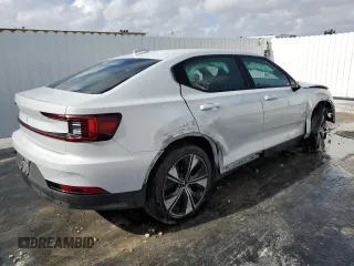 2023 Polestar 2 with VIN YSMEG3KA9PL125990, listed as a Copart auction lot 51814065 with Not Provided miles and Non Repairable. Bid and sale history available at carsss.com. Image 3.