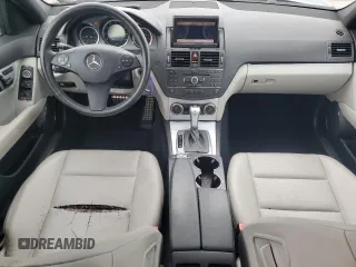 2009 Mercedes-Benz C-Class 3.0L Sport with VIN WDDGF81X49F236898, listed as a Copart auction lot 53318825 with 124,176 mi miles and Salvage Title. Bid and sale history available at carsss.com. Image 8.