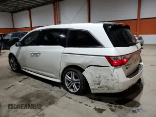 2012 Honda Odyssey Touring with VIN 5FNRL5H94CB508363, listed as a Copart auction lot 42777305 with 158,040 mi miles and Salvage Title. Bid and sale history available at DreamBid. Image 2.