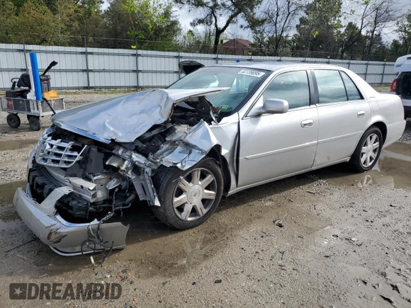 2008 Cadillac DTS 1SC with VIN 1G6KD57Y08U100869, listed as a Copart auction lot 52739095 with 183,802 mi miles and Clean Title. Bid and sale history available at carsss.com. Image 1.