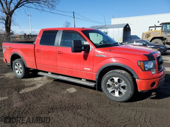 2013 Ford F-150 XL with VIN 1FTFW1ET5DFD18894, listed as a Copart auction lot 49705005 with 232,384 mi miles and Salvage Title. Bid and sale history available at carsss.com. Image 4.