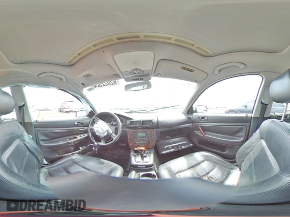 2004 Volkswagen Passat GLX with VIN WVWRH63B84P107858, listed as a Copart auction lot 62022524 with 141,500 mi miles and Salvage title. Bid and sale history available at DreamBid. Image 13.