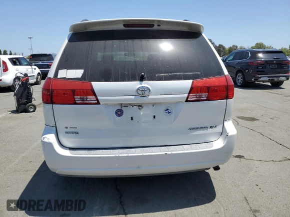 2005 Toyota Sienna XLE with VIN 5TDZA22C85S262523, listed as a Copart auction lot 60577545 with 170,295 mi miles and Clean title. Bid and sale history available at DreamBid. Image 6.