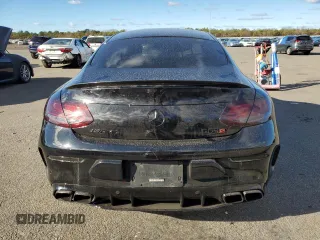 2017 Mercedes-Benz C 63 S AMG with VIN WDDWJ8HB9HF482199, listed as a Copart auction lot 80140554 with 36,010 mi miles and Salvage Title. Bid and sale history available at carsss.com. Image 6.
