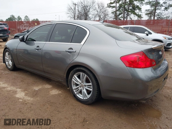 2013 Infiniti G37 Journey with VIN JN1CV6AP2DM726053, listed as a IAAI auction lot 41500122 with 119,409 mi miles. Bid and sale history available at carsss.com. Image 3.