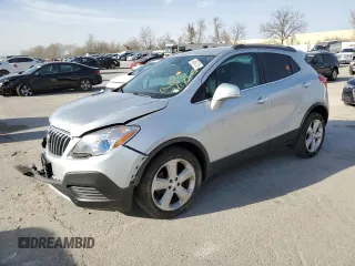 2015 Buick Encore with VIN KL4CJASB9FB229086, listed as a Copart auction lot 49654735 with 87,189 mi miles and Salvage Title. Bid and sale history available at carsss.com. Image 1.