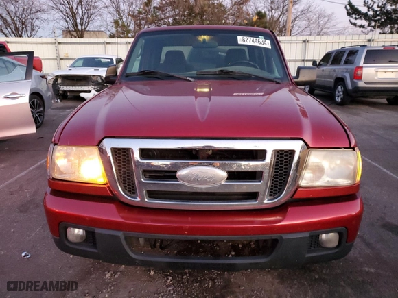 2007 Ford Ranger STX with VIN 1FTYR44U07PA03303, listed as a Copart auction lot 82744634 with 246,472 mi miles and Salvage Title. Bid and sale history available at carsss.com. Image 5.