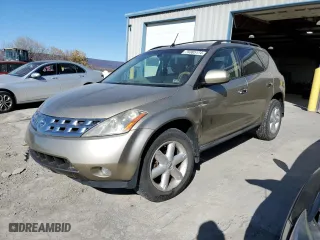 2005 Nissan Murano S with VIN JN8AZ08W45W400686, listed as a Copart auction lot 79385174 with 138,018 mi miles and Salvage Title. Bid and sale history available at carsss.com. Image 1.