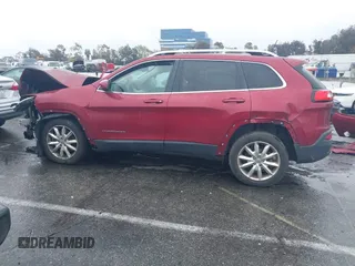 2017 Jeep Cherokee Limited with VIN 1C4PJLDB5HW516775, listed as a IAAI auction lot 41798412 with 106,186 mi miles. Bid and sale history available at carsss.com. Image 15.