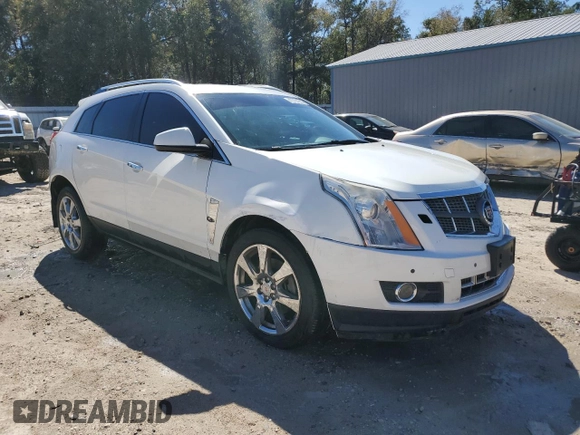 2012 Cadillac SRX Performance Collection with VIN 3GYFNBE31CS646181, listed as a Copart auction lot 47794835 with 135,113 mi miles and Salvage title. Bid and sale history available at DreamBid. Image 4.