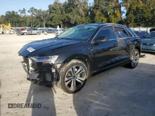 2022 Audi Q8 Prestige with VIN WA1FVBF12ND027718, listed as a Copart auction lot 78353384 with 45,190 mi miles and Non Repairable. Bid and sale history available at carsss.com. Image 1.