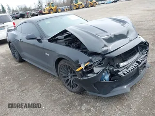 2019 Ford Mustang GT with VIN 1FA6P8CF7K5119339, listed as a IAAI auction lot 41765669 with 27,936 mi miles and . Bid and sale history available at carsss.com. Image 1.