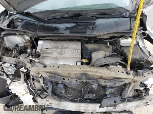 2010 Lexus RX 350 with VIN 2T2BK1BAXAC039499, listed as a Copart auction lot 60823805 with 156,636 mi miles and Salvage title. Bid and sale history available at DreamBid. Image 12.
