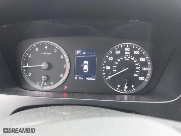 2016 Hyundai Sonata 2.4L Sport with VIN 5NPE34AF5GH329717, listed as a IAAI auction lot 41519434 with 49,069 mi miles. Bid and sale history available at carsss.com. Image 7.