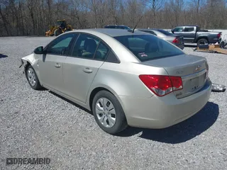 2014 Chevrolet Cruze LS with VIN 1G1PA5SH8E7250802, listed as a IAAI auction lot 41826291 with 102,430 mi miles. Bid and sale history available at carsss.com. Image 3.