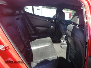 2020 Kia Stinger GT-Line with VIN KNAE15LA1L6084378, listed as a Copart auction lot 82859974 with 83,639 mi miles and Salvage Title. Bid and sale history available at carsss.com. Image 10.