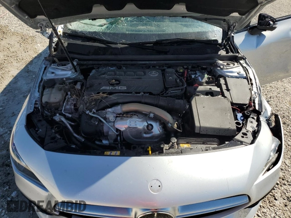 2022 Mercedes-Benz CLA 35 AMG with VIN W1K5J5BB7NN311469, listed as a Copart auction lot 50732905 with 27,516 mi miles and Non Repairable. Bid and sale history available at DreamBid. Image 11.