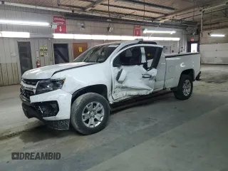 2022 Chevrolet Colorado 2WD LT with VIN 1GCHSCEA2N1246873, listed as a Copart auction lot 43999335 with 36,887 mi miles and Salvage Title. Bid and sale history available at carsss.com. Image 1.