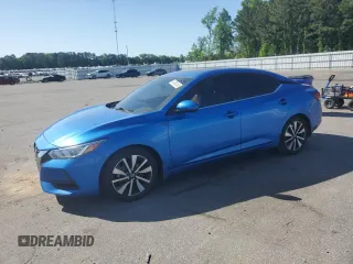 2021 Nissan Sentra SV z VIN 3N1AB8CV8MY262738, wystawiony jako Copart lot #54785105 z przebiegiem 63 941 mil mil oraz Szkoda całkowita • Salvage title. Historia ofert i sprzedaży dostępna na DreamBid. Obrazek 1.
