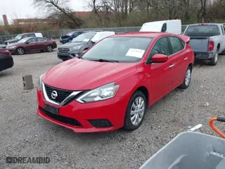 2017 Nissan Sentra SV with VIN 3N1AB7AP6HL676165, listed as a IAAI auction lot 41918924 with 56,699 mi miles. Bid and sale history available at carsss.com. Image 2.