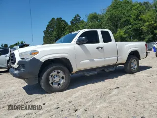 2020 Toyota Tacoma SR with VIN 5TFRX5GN6LX170909, listed as a Copart auction lot 60225895 with 61,871 mi miles and Salvage title. Bid and sale history available at DreamBid. Image 1.