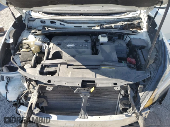 2020 Nissan Murano SV with VIN 5N1AZ2BJ2LN125189, listed as a Copart auction lot 58407815 with 54,156 mi miles and Salvage title. Bid and sale history available at DreamBid. Image 12.