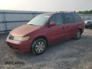 2004 Honda Odyssey EX-L z VIN 5FNRL18024B008617, wystawiony jako Copart lot #58831435 z przebiegiem Nie podano mil oraz Szkoda całkowita • Salvage title. Historia ofert i sprzedaży dostępna na DreamBid. Obrazek 1.